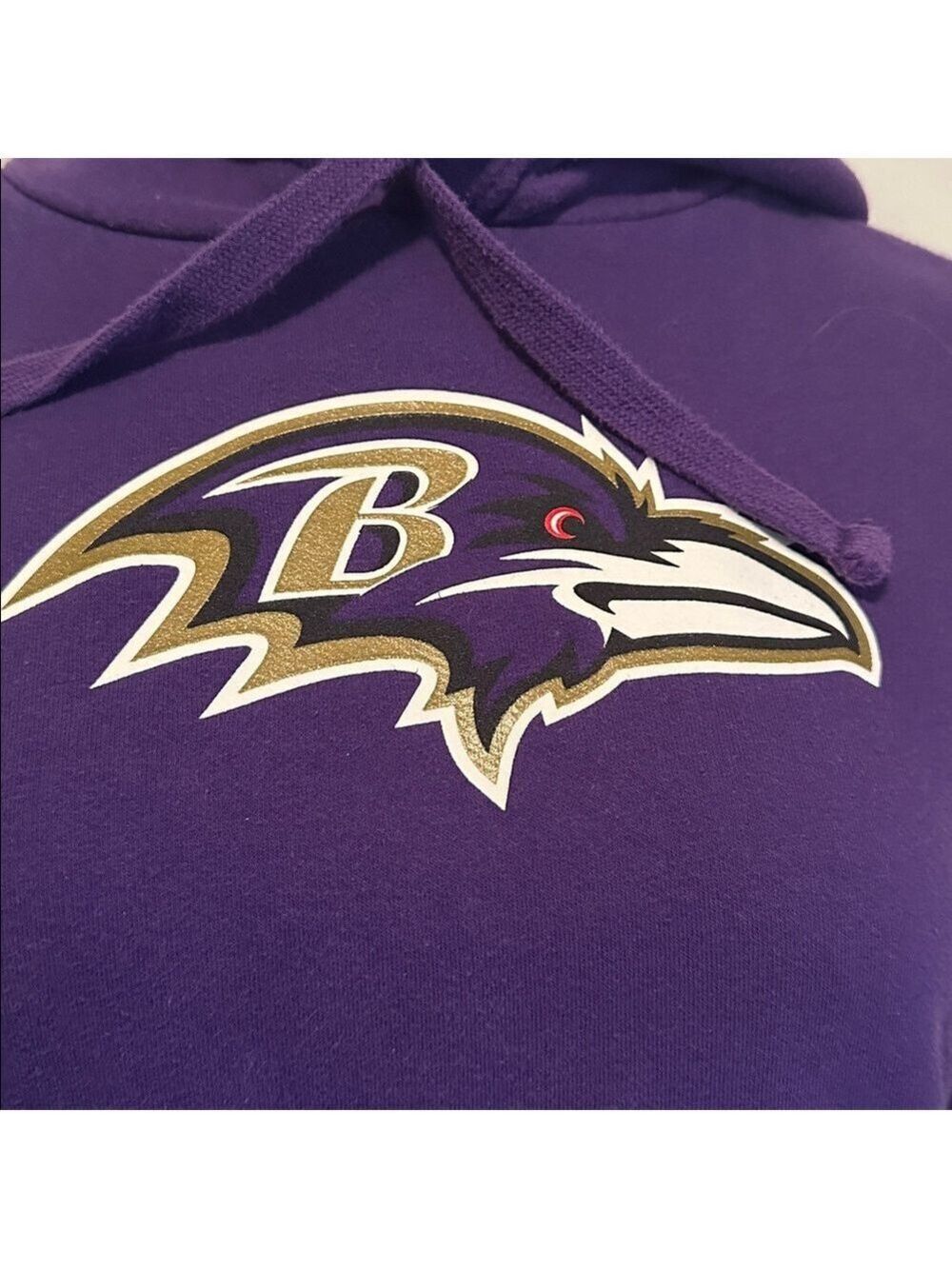 Fanatics Purple Baltimore Ravens Logo Hoodie